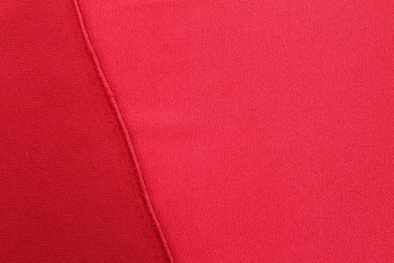 Tissu Crêpe Crézia Maille Rouge de Qualité Tissu au mètre Tissu pas