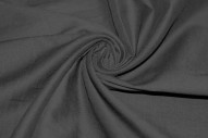 Tissu Voile Uni 100% Coton Noir -Au Metre