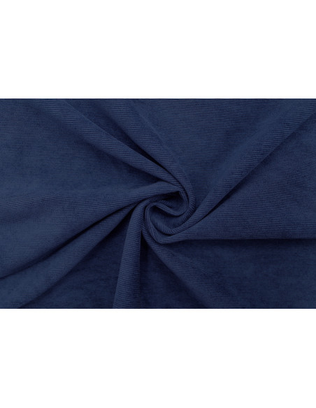 Tissu Velours Corduroy Marine -Au Mètre