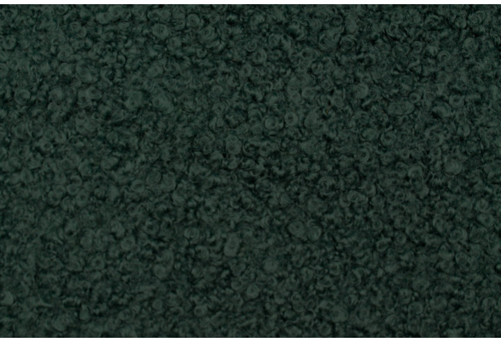 Tissu Tweed Bouclette Chloé Vert Sapin -Au Mètre