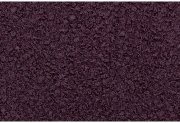 Tissu Tweed Bouclette Chloé Bordeaux -Au Mètre