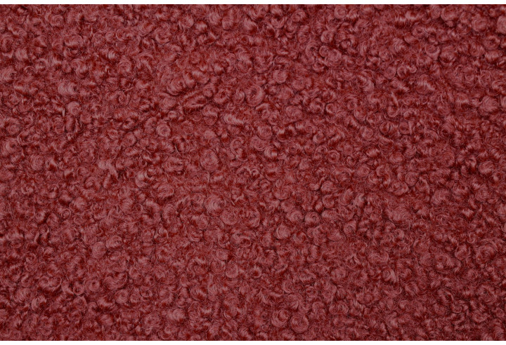 Tissu Tweed Bouclette Chloé Rouille -Au Mètre
