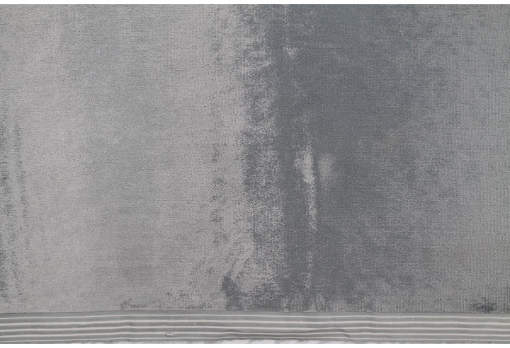 Tissu Velours Touché Soie Gris -Au Mètre