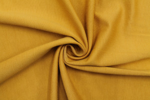 Tissu Maille Milano Uni Safran -Au Mètre