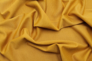 Tissu Maille Milano Uni Safran -Au Mètre 2