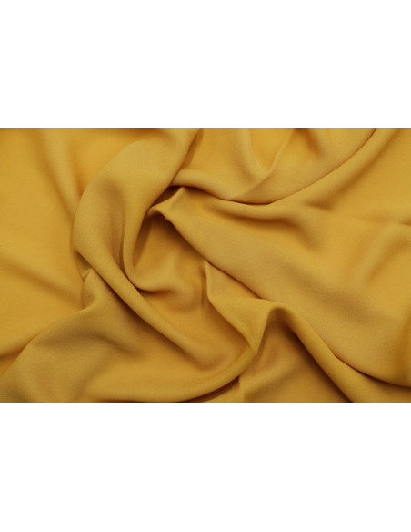 Tissu Crêpe Mousseline Twist Safran -Au Mètre