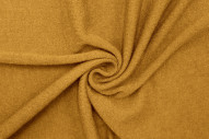 Tissu Lainage Pull Angora Safran -Au Mètre