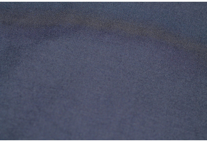 Tissu Voile Uni Polycoton Marine -Au Metre