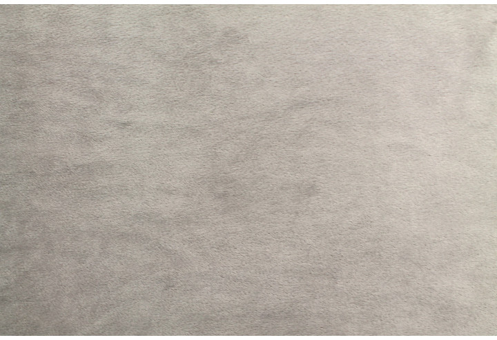 Tissu Velours Ras Uni Gris Perle -Au Mètre