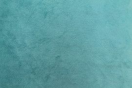 Tissu Velours Ras Uni Turquoise -Au Mètre