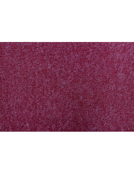 Tissu Maille Pull Côtelé Chiné Rouge -Au Mètre