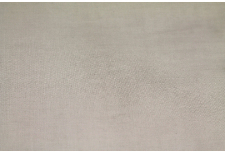 Tissu Voile Uni Polycoton Ecru -Au Metre