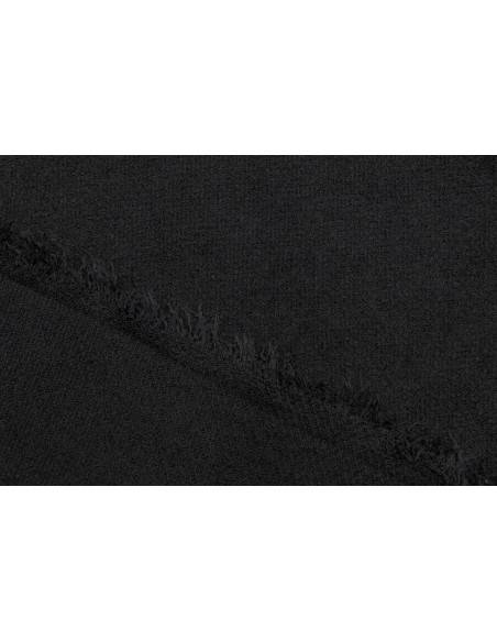 Tissu Maille Pull Hive Noir -Au Mètre