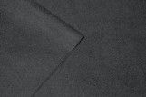 Tissu Drap de Laine Noir Coupon de 3 metres