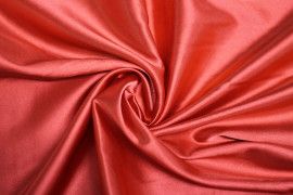Tissu Satin Elasthanne Rouge Coupon de 3 metres