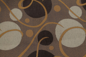 Tissu Jacquard d'Ameublement Lounge Beige -Au Mètre