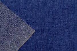 Tissu Bachette Coton Uni Bleu roi -Au Mètre