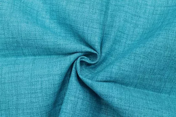 Tissu Bachette Coton Uni Turquoise -Au Mètre