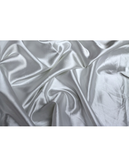 Tissu Satin Elasthanne Blanc -Au Mètre