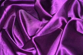 Tissu Satin Elasthanne Violet -Au Mètre