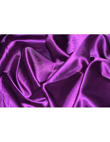 Tissu Satin Elasthanne Violet -Au Mètre