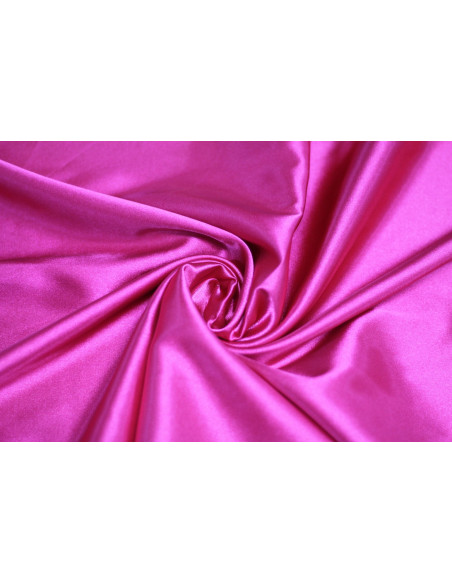 Tissu Satin Elasthanne Fuchsia -Au Mètre