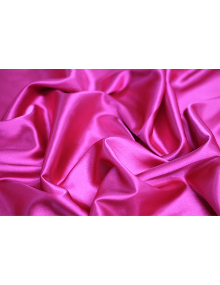 Tissu Satin Elasthanne Fuchsia -Au Mètre
