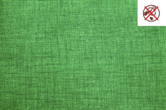 Tissu Toile Coton Enduit Anti-Tâche Vert -Au Mètre