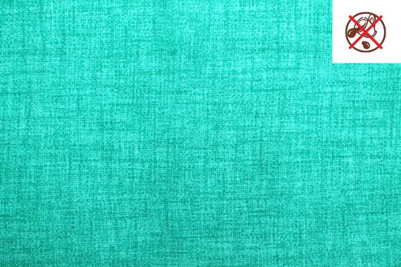 Tissu Toile Coton Enduit Anti-Tâche Vert menthe -Au Mètre