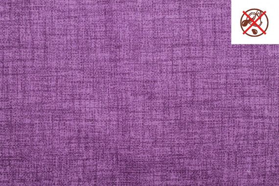 Tissu Toile Coton Enduit Anti-Tâche Violet -Au Mètre