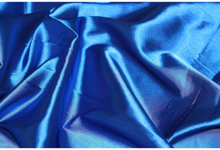 Tissu Satin Elasthanne Royal -Au Mètre