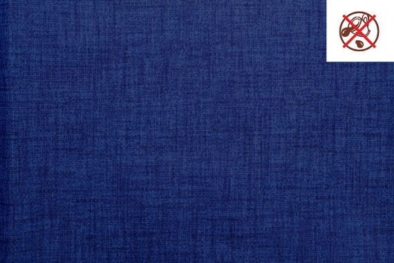 Tissu Toile Coton Enduit Anti-Tâche Bleu roi -Au Mètre