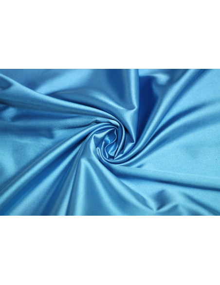 Tissu Satin Elasthanne Turquoise -Au Mètre