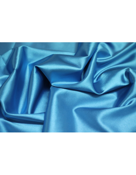 Tissu Satin Elasthanne Turquoise -Au Mètre
