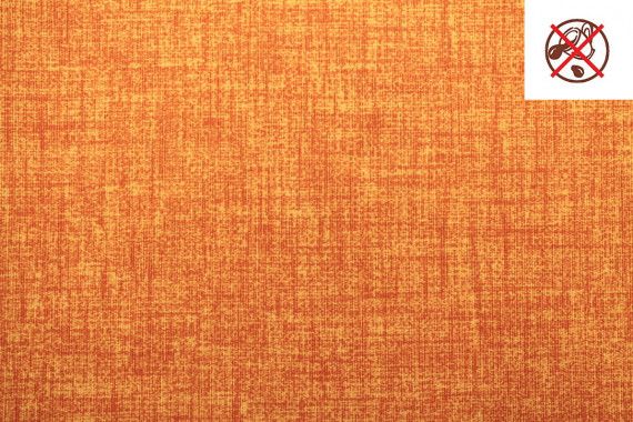 Tissu Toile Coton Enduit Anti-Tâche Mandarine -Au Mètre