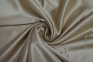 Tissu Satin Elasthanne Or -Au Mètre