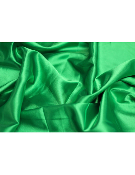 Tissu Satin Elasthanne Vert -Au Mètre