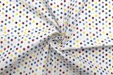 Tissu Coton Cretonne Mickey Pois Colors -Au Mètre
