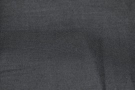 Tissu Lin Uni Noir 100% -Au Mètre