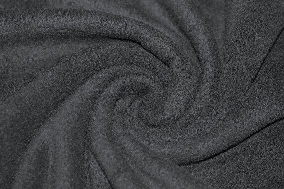 Tissu Polaire Noir -Au Mètre