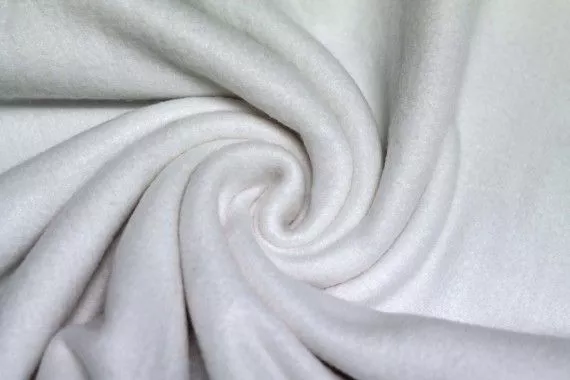 Tissu Polaire Blanc -Au Mètre