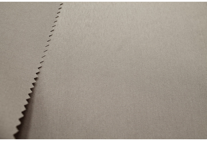 Tissu Toile Imperméable Légère Taupe -Au Mètre