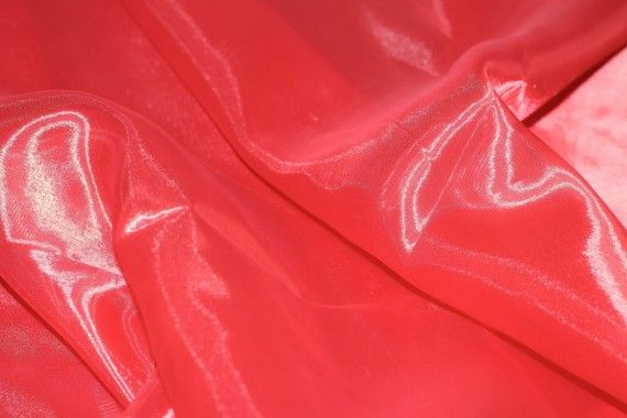 Tissu Organza Rouge -Au Metre