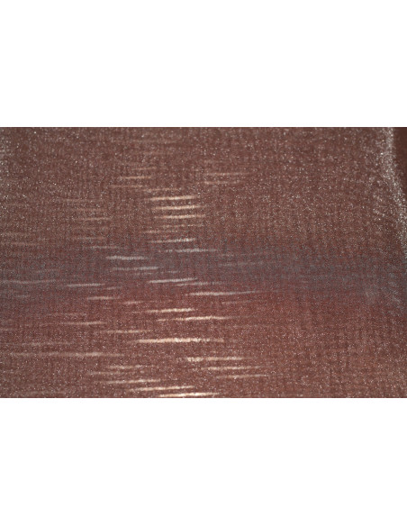 Tissu Organza Choco -Au Metre