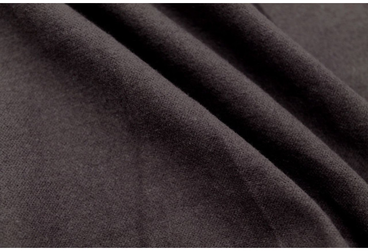 Tissu Flanelle Coton Uni Chataigne -Au Mètre