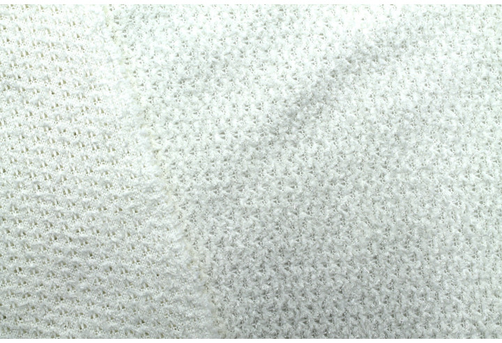 Tissu Maille Pull Lurex Blanc Cassé -Au Mètre
