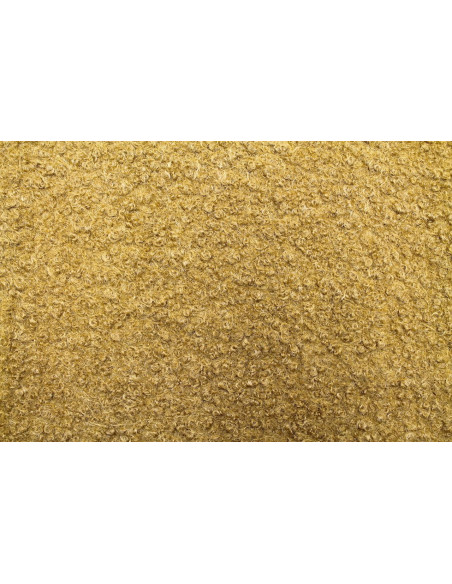Tissu Tweed Bouclette Cara Ocre -Au Mètre