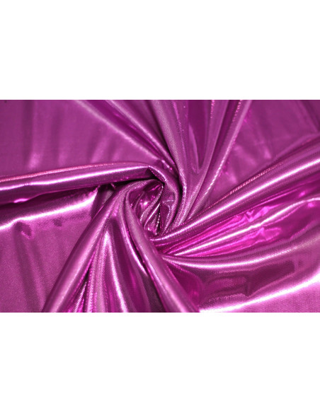Tissu Lamé Lazer Fluide Fuchsia -Au Mètre