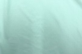 Tissu Jersey Coton Oeko-Tex Uni Vert Menthe -Au Mètre