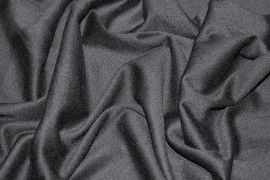 Tissu Maille Milano Uni Noir Coupon de 3 mètres